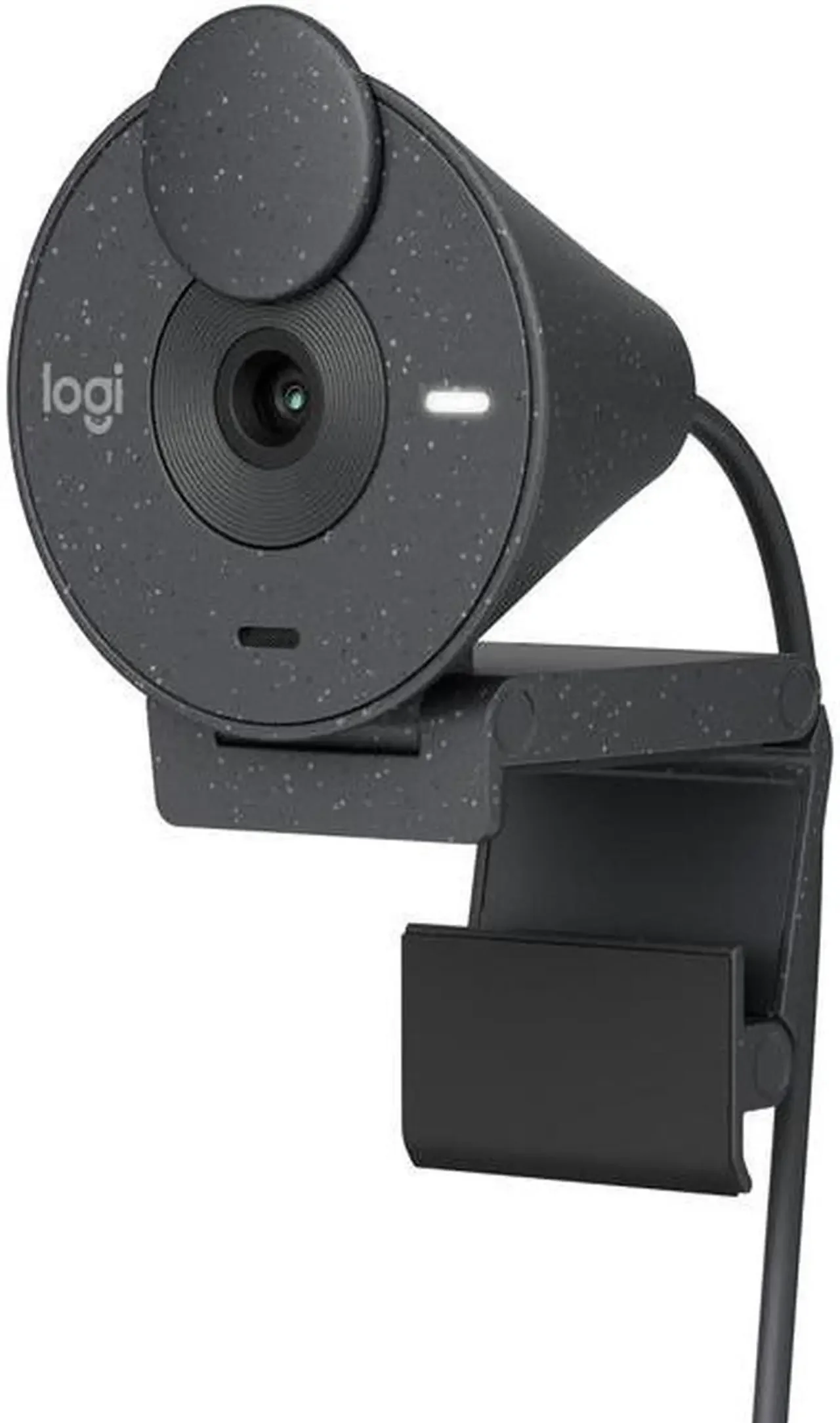 Веб-камера Logitech HD Webcam Brio 300 черный 2Mpix (1920x1080) USB Type-C с микрофоном (960-001438)