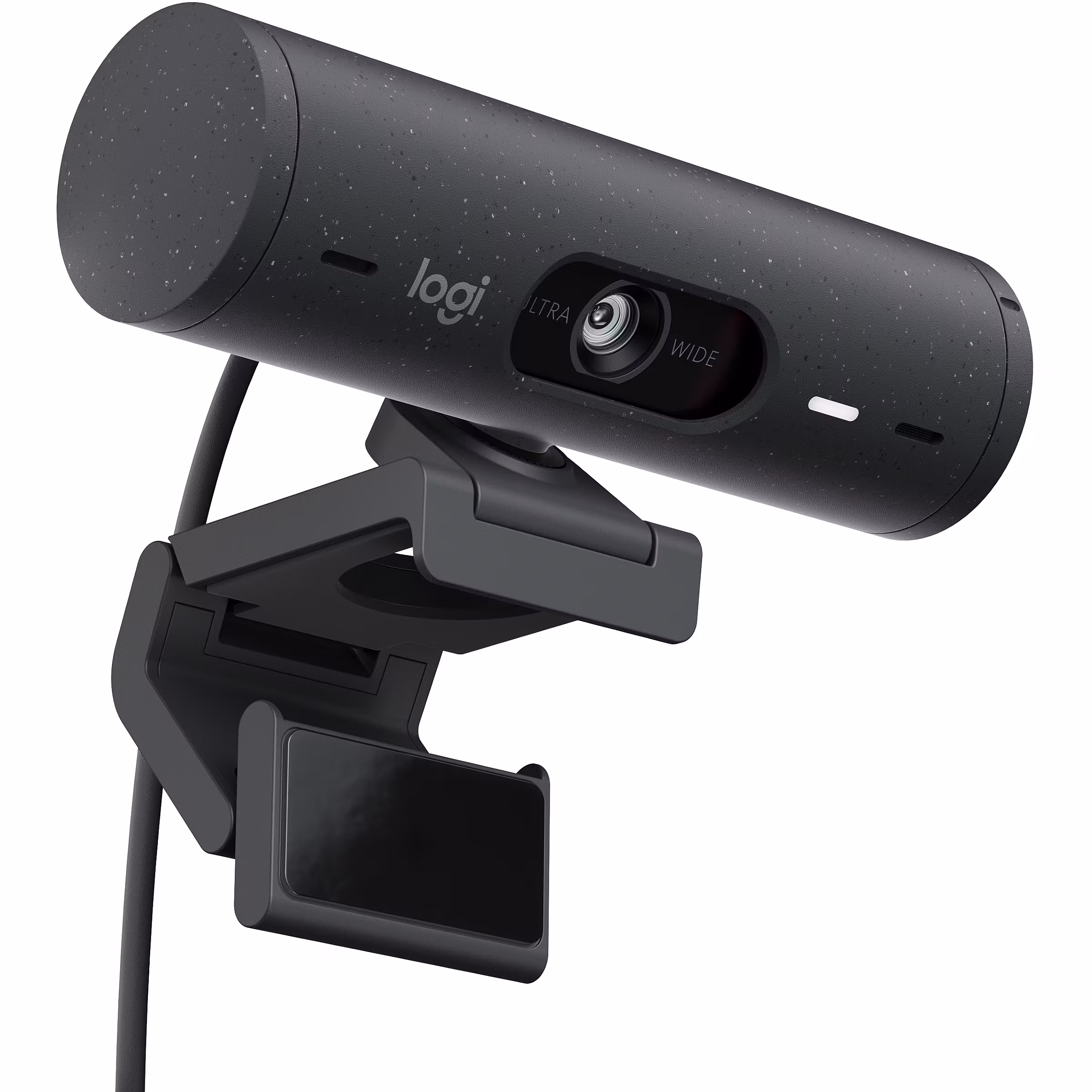 Веб-камера Logitech HD Webcam Brio 500 черный 4Mpix (1920x1080) USB Type-C с микрофоном (960-001424)