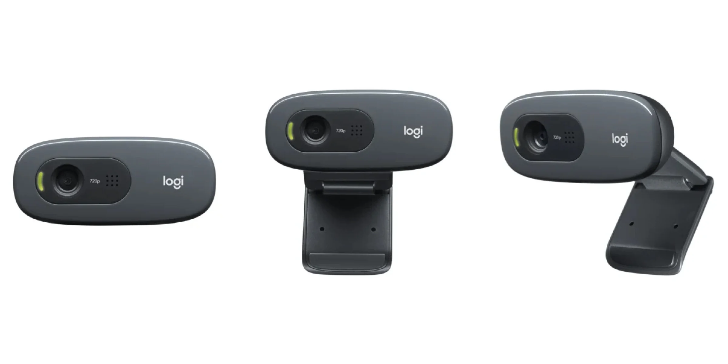 Веб-камера Logitech C270 HD WebCam, 1280 х 720, 30 кад/сек, микрофон, USB2.0, 1.5 м, чёрный.