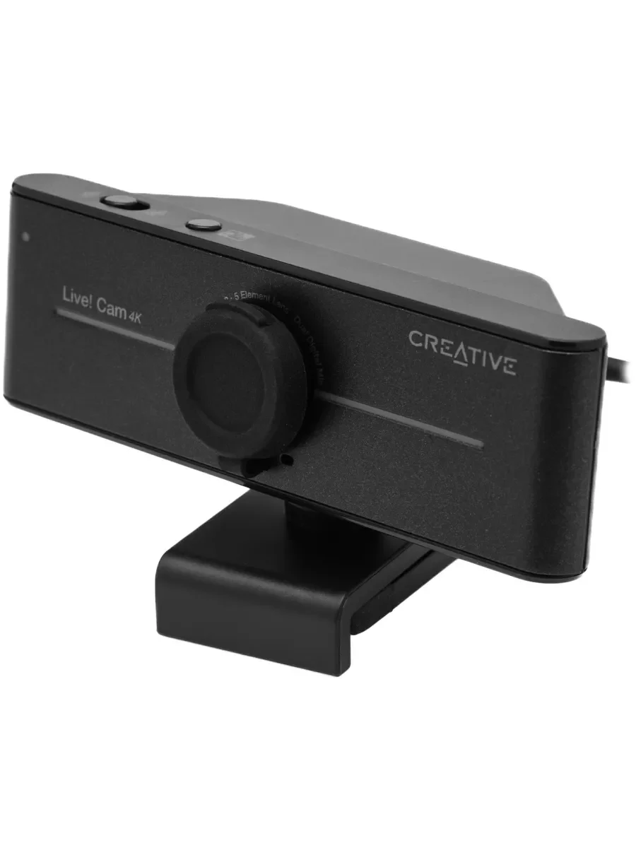 Камера Web Creative Live! Cam 4K VF0990 черный 8Mpix (3840x2160) USB2.0 с микрофоном (73VF099000000)