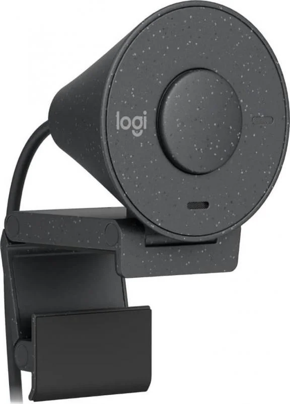 Камера Web Logitech HD Webcam Brio 300 графитовый 2Mpix (1920x1080) USB Type-C с микрофоном (960-001437)