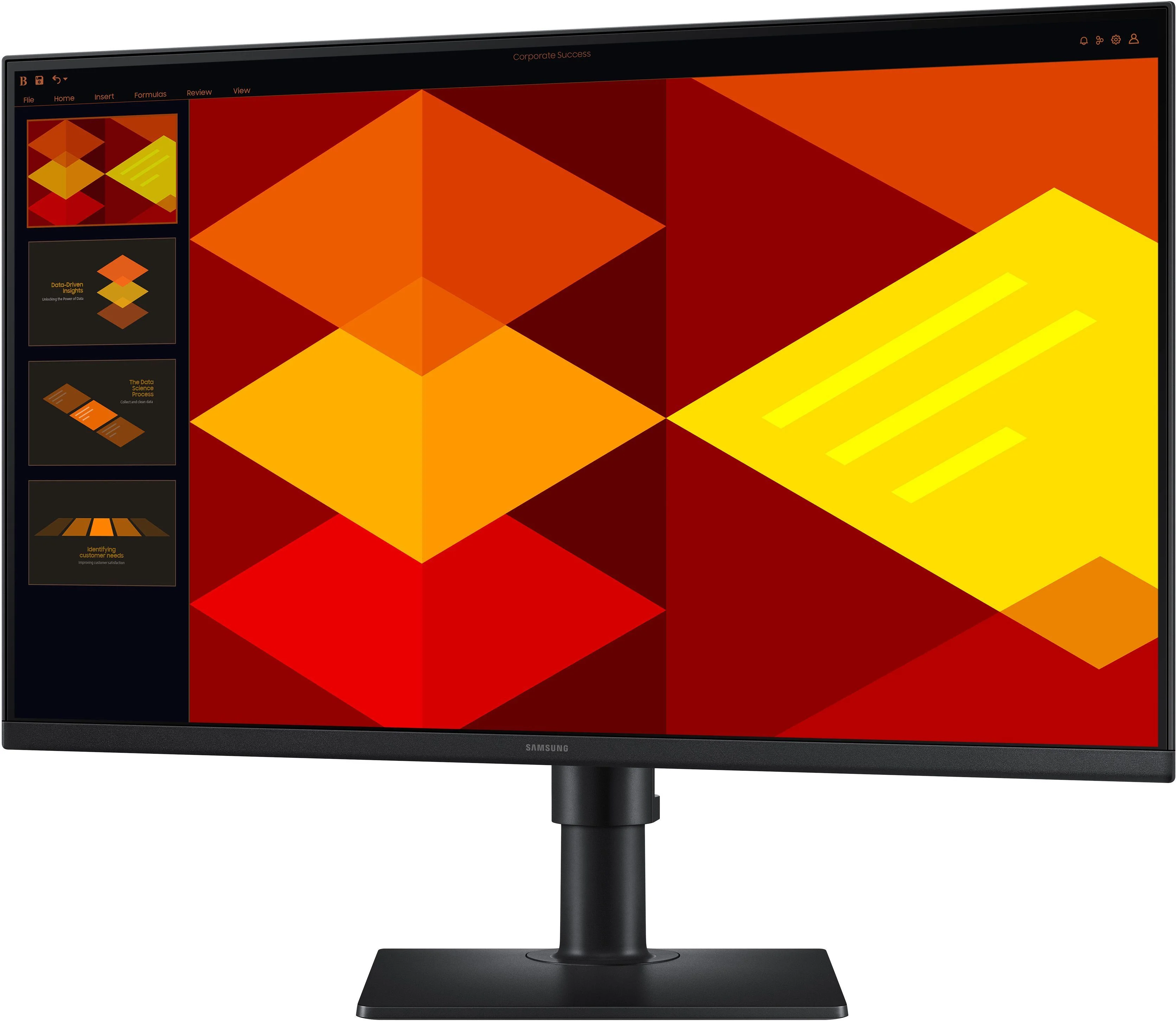 Монитор 27" Samsung Essential S4 LS27D400GAIXCI IPS 1920x1080, 100 Гц, 5 мс, 16:9, 250 кд/м², 2xHDMI, DP, 2xUSB-A 2.0, 1x3.5 мм, черный