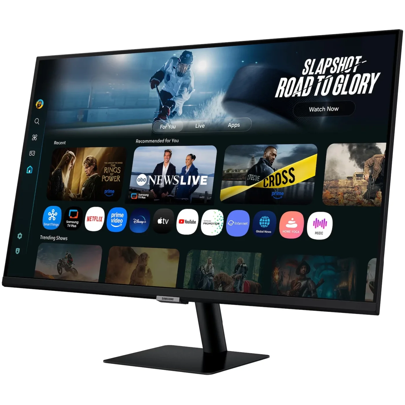 Монитор 32" Samsung S32FM702UIXCI VA 3840x2160, 60 Гц, 4 мс, 16:9, 300 кд/м², 2xHDMI 2.0, USB-C (65 Вт), USB Hub (3x USB 2.0), HDR10, динамики (10 Вт)