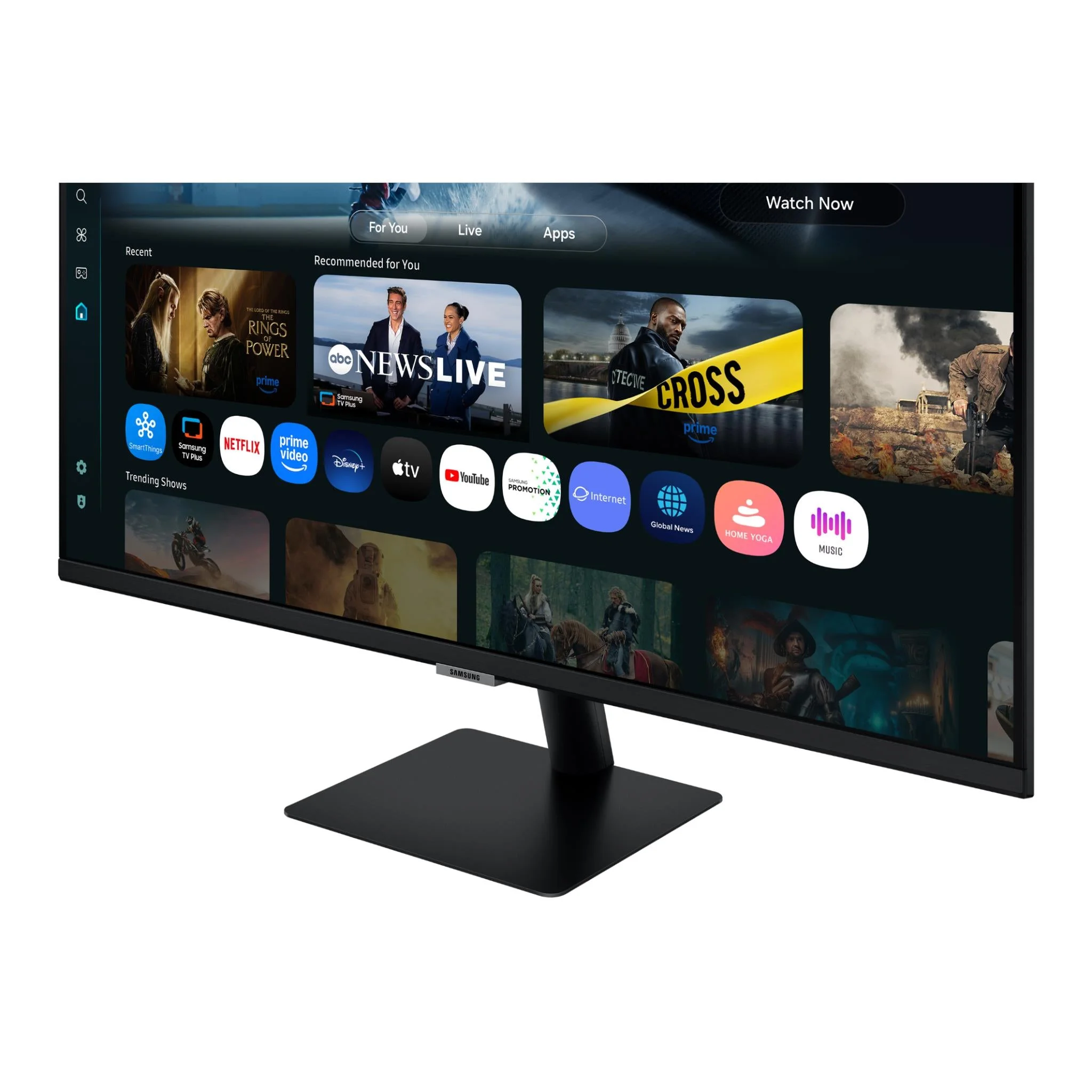 Монитор 32" Samsung S32FM702UIXCI VA 3840x2160, 60 Гц, 4 мс, 16:9, 300 кд/м², 2xHDMI 2.0, USB-C (65 Вт), USB Hub (3x USB 2.0), HDR10, динамики (10 Вт)