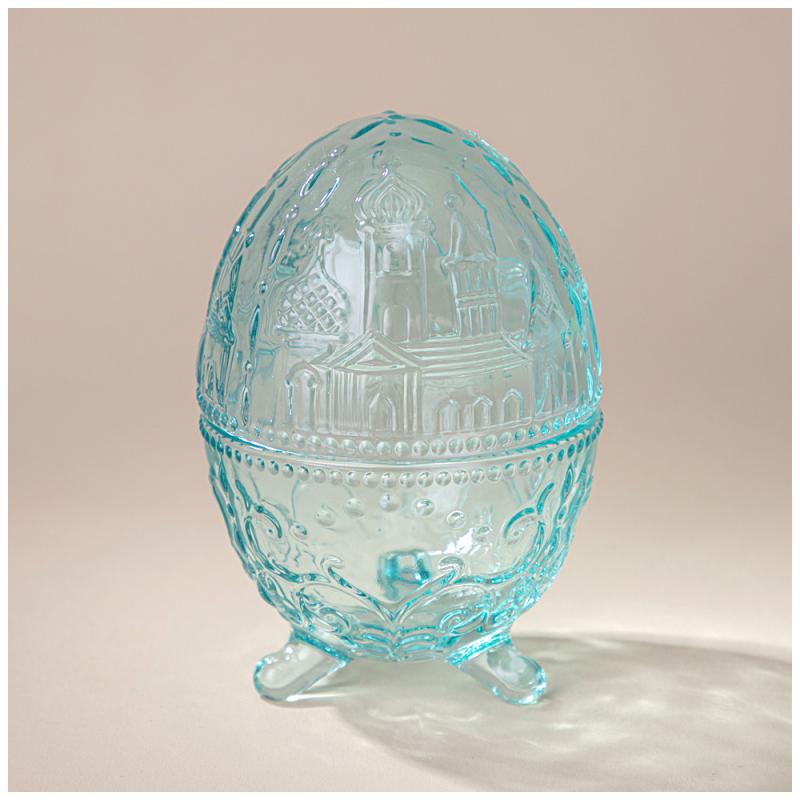 ARTI-M ЕМКОСТЬ ДЛЯ ХРАНЕНИЯ С КРЫШКОЙ "EASTER" EMERALD 9Х9Х13 СМ