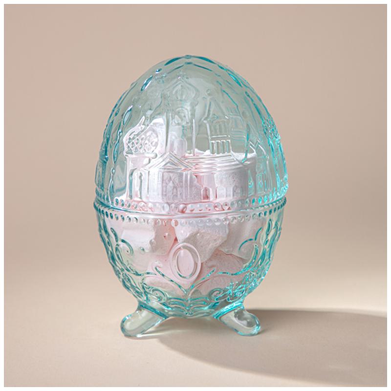 ARTI-M ЕМКОСТЬ ДЛЯ ХРАНЕНИЯ С КРЫШКОЙ "EASTER" EMERALD 9Х9Х13 СМ