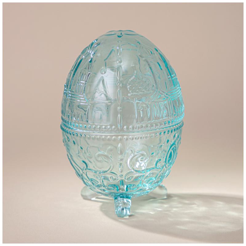 ARTI-M ЕМКОСТЬ ДЛЯ ХРАНЕНИЯ С КРЫШКОЙ "EASTER" EMERALD 9Х9Х13 СМ