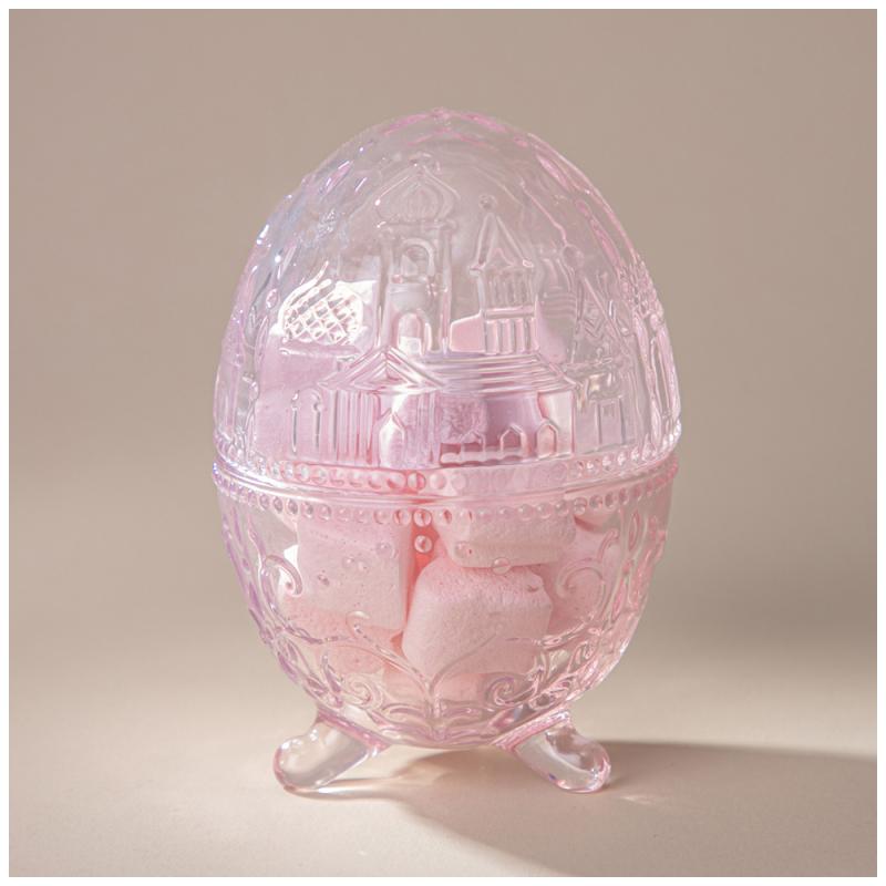 ARTI-M ЕМКОСТЬ ДЛЯ ХРАНЕНИЯ С КРЫШКОЙ "EASTER" PURPLE 9Х9Х13 СМ
