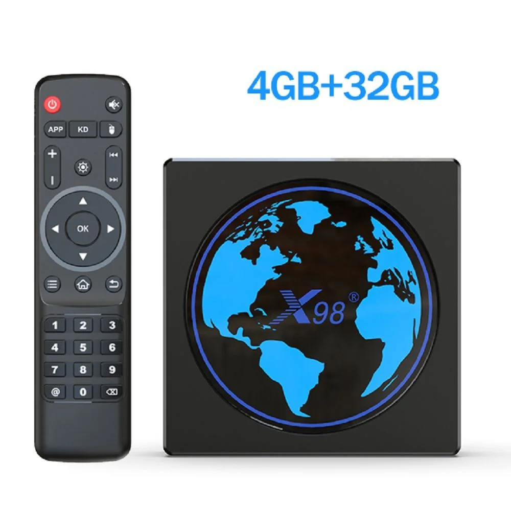 Смарт приставка X98 mini 2/16 ГБ S905W2 Android 11.x HDMI 4K H.264, H.263, JPEG, MOV, MP3, MP4