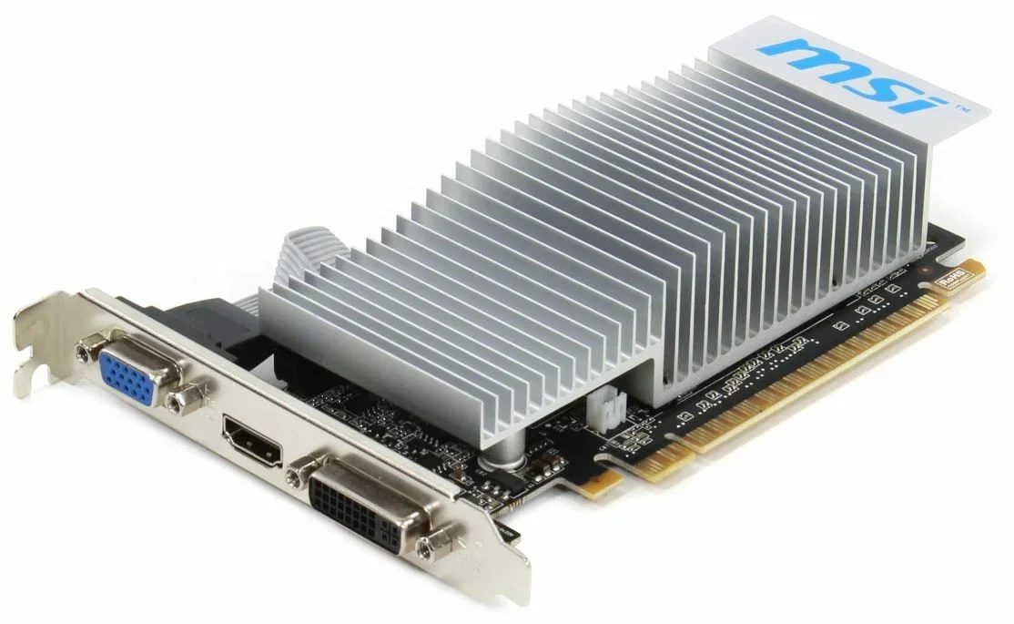 Видеокарта MSI GeForce 210 1GB LP (N210-1GD3/LP)