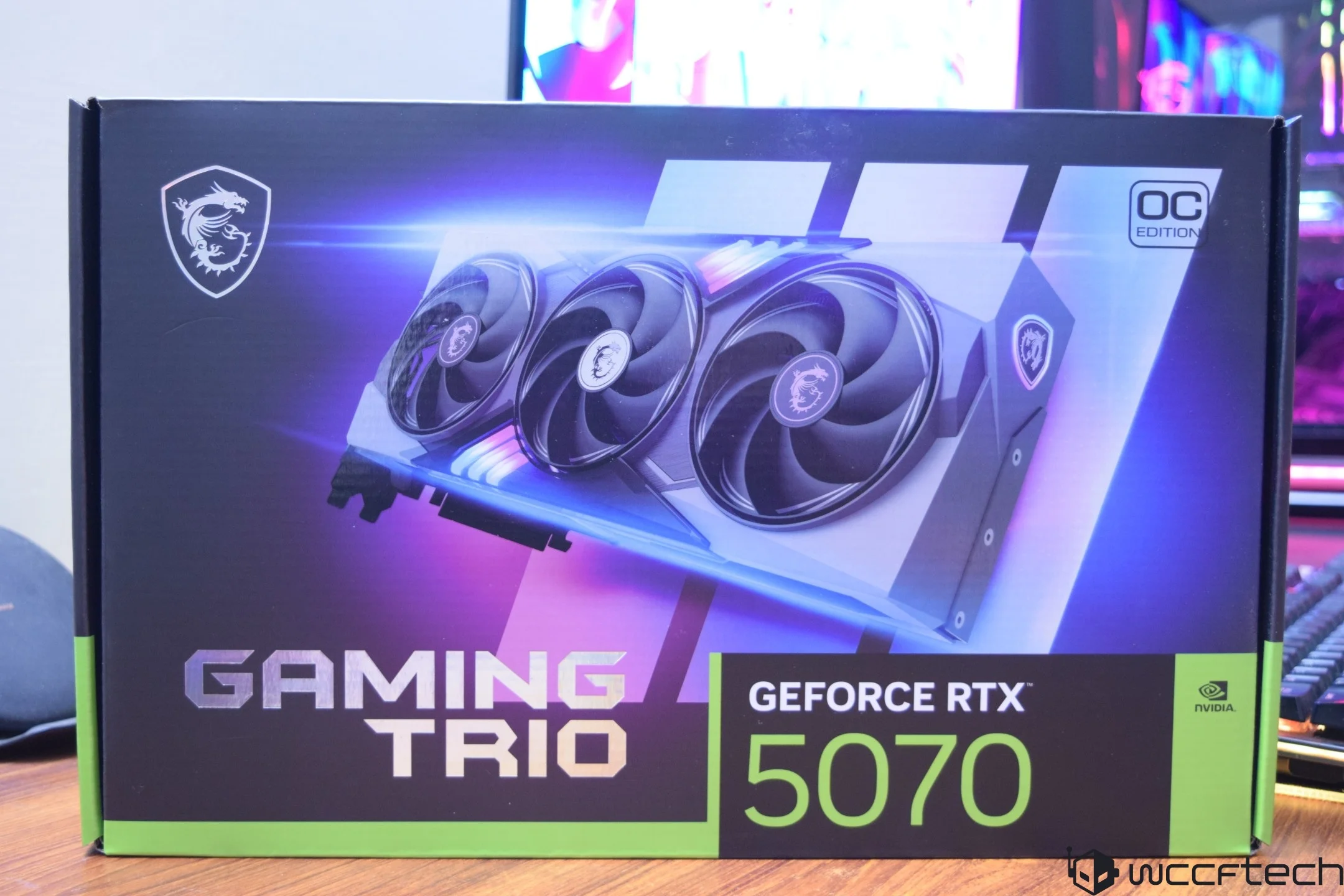 Видеокарта MSI GeForce RTX 5070 12G GAMING TRIO OC