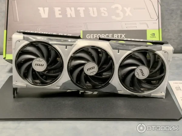 Видеокарта MSI GeForce RTX 5070 12G VENTUS 3X OC
