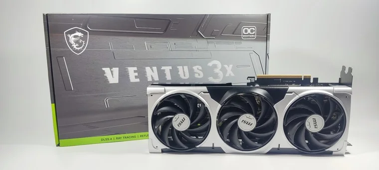 Видеокарта MSI GeForce RTX 5070 12G VENTUS 3X OC