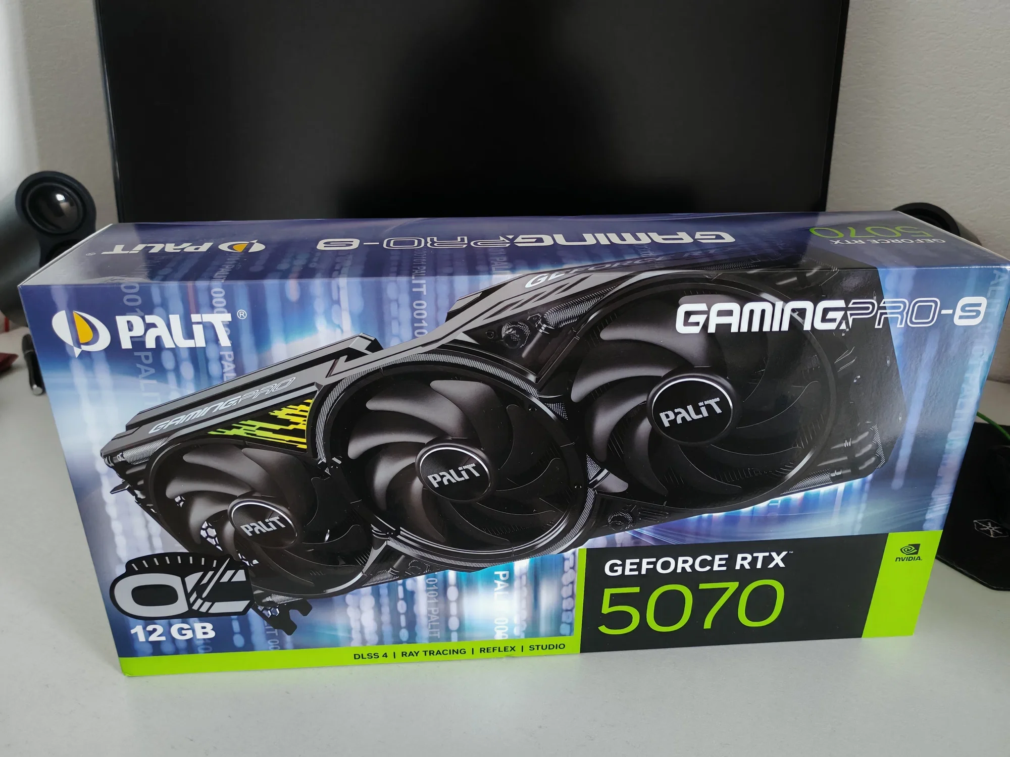 Видеокарта Palit GeForce RTX 5070 12GB GamingPro S OC (NE75070T19K9-GB2050U)