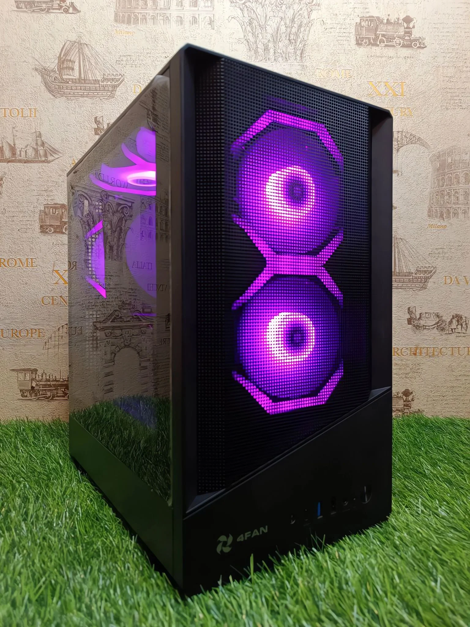 Компьютерный корпус 4FAN Indigon Black