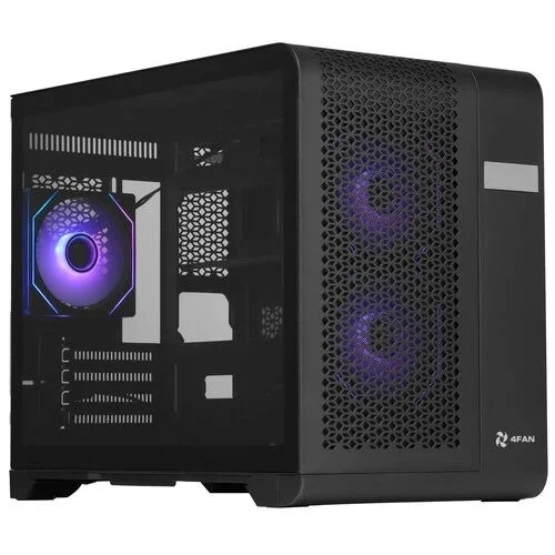 Компьютерный корпус 4FAN XZ Bit Black wFans