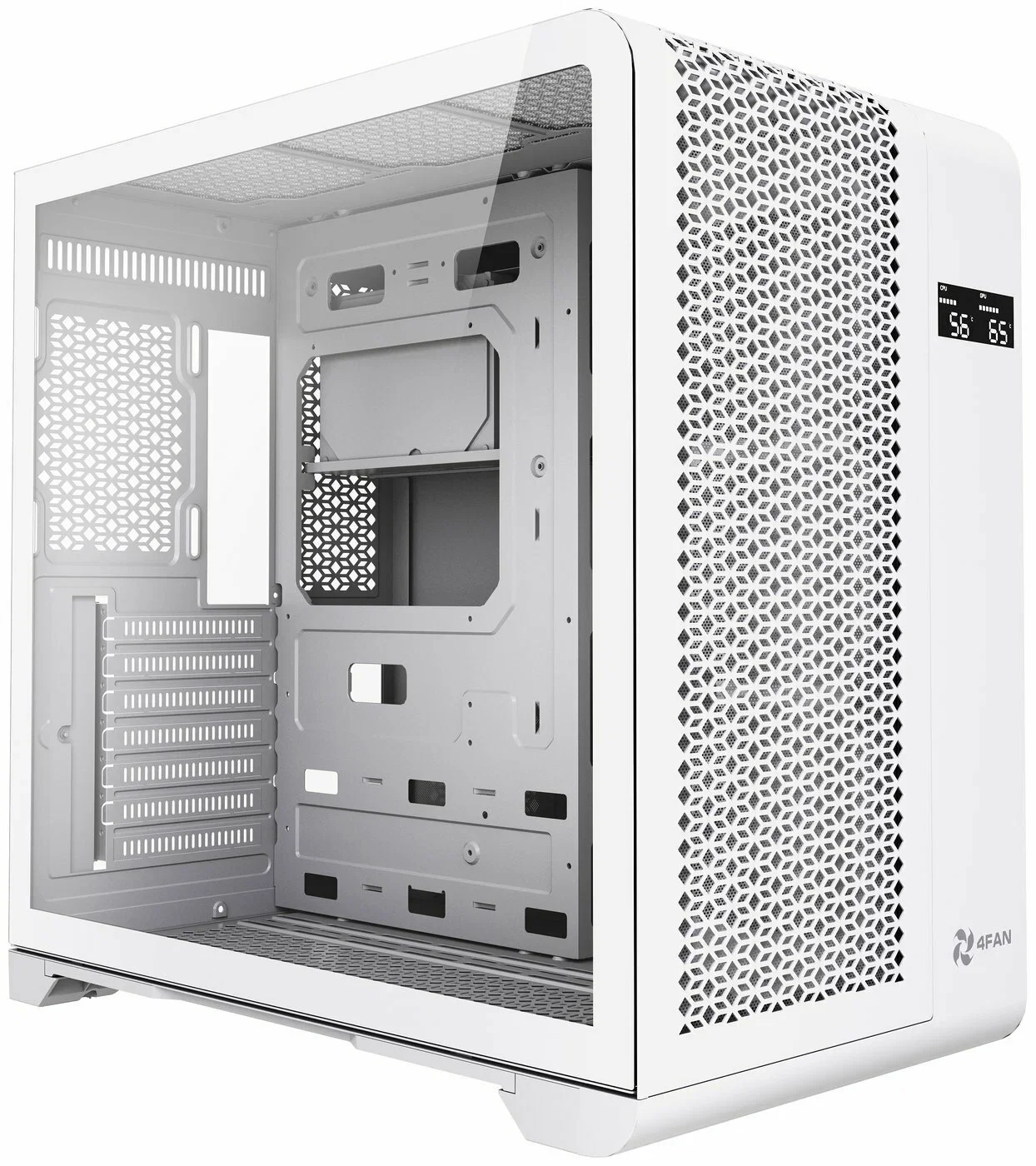 Компьютерный корпус 4FAN XZ GigaBit White (XZGATWFN)