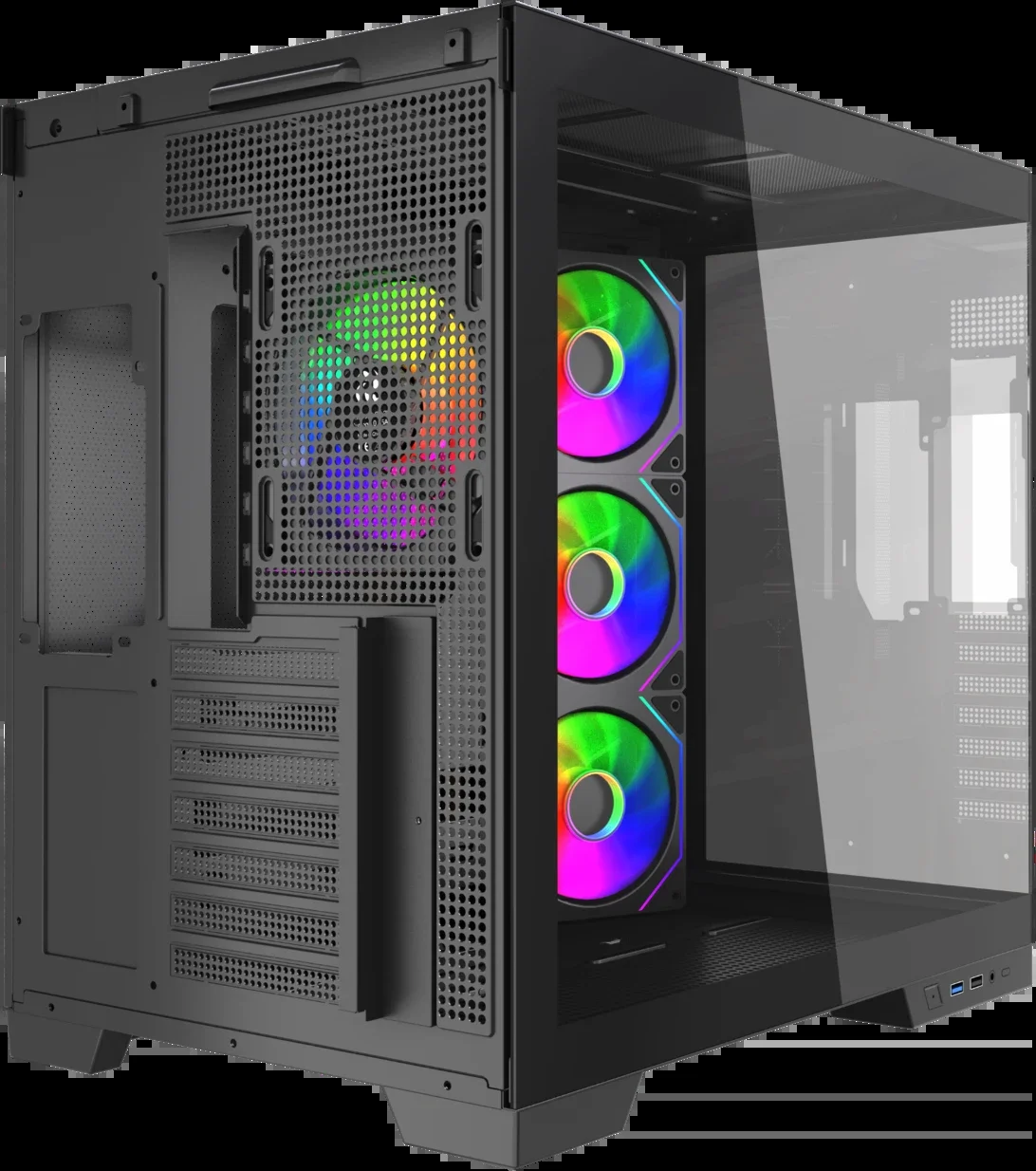 Компьютерный корпус 4FAN Zerphi Black wFans