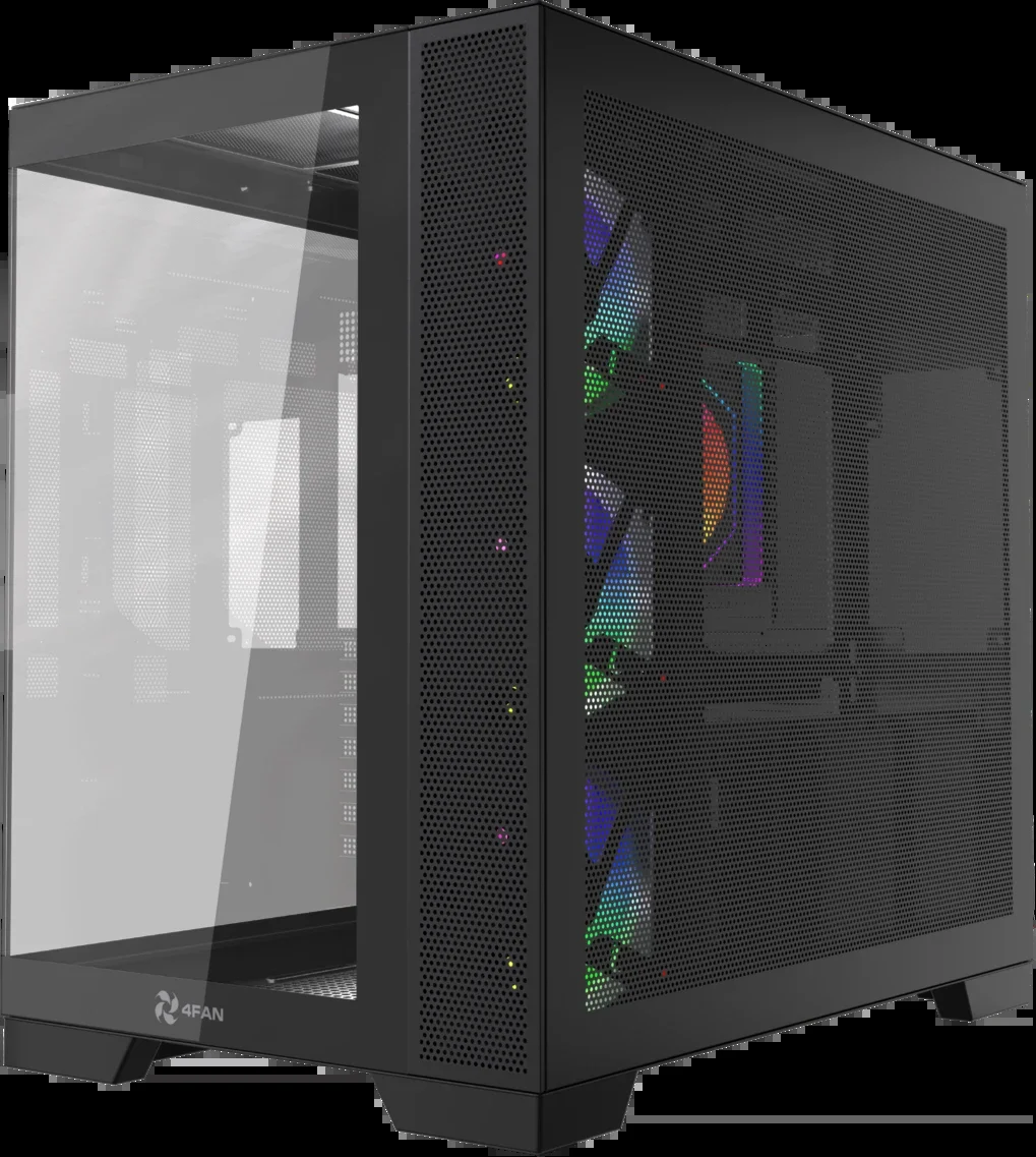 Компьютерный корпус 4FAN Zerphi Black wFans