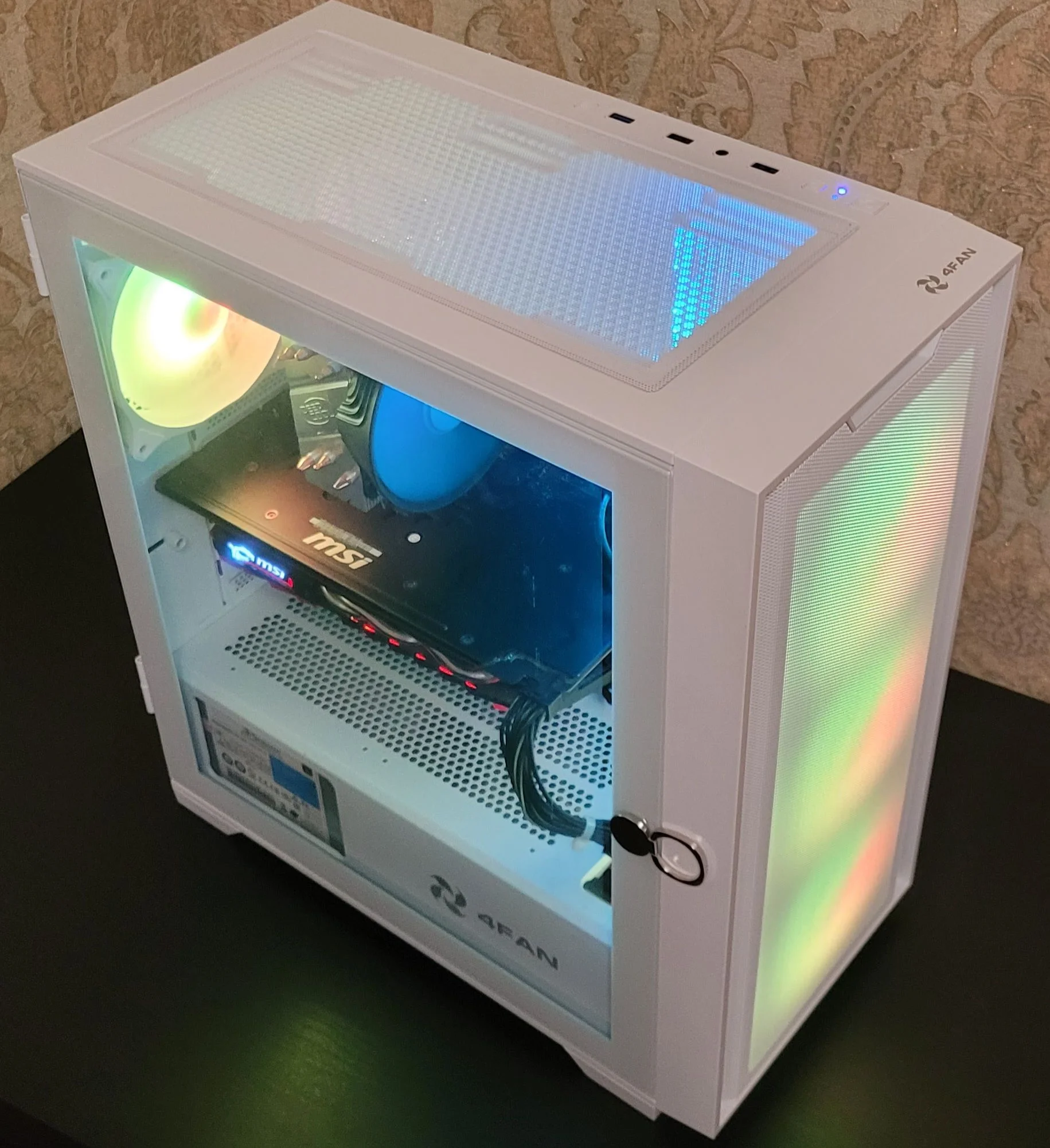 Компьютерный корпус 4FAN Zulian White