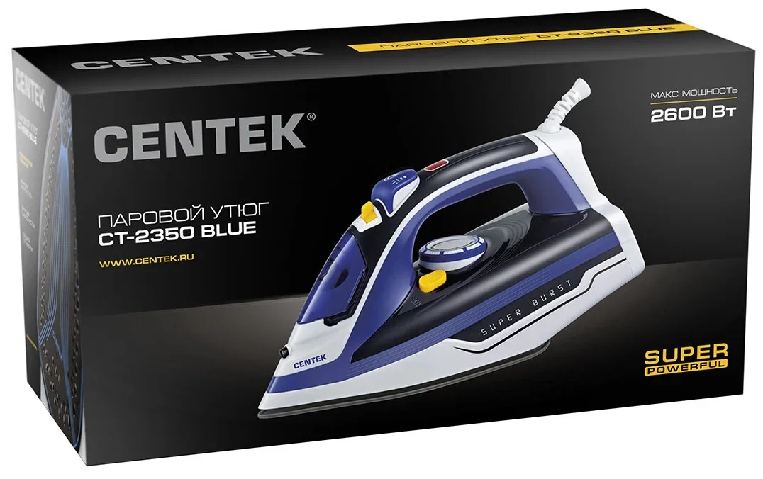 Утюг Centek CT-2350 BLUE