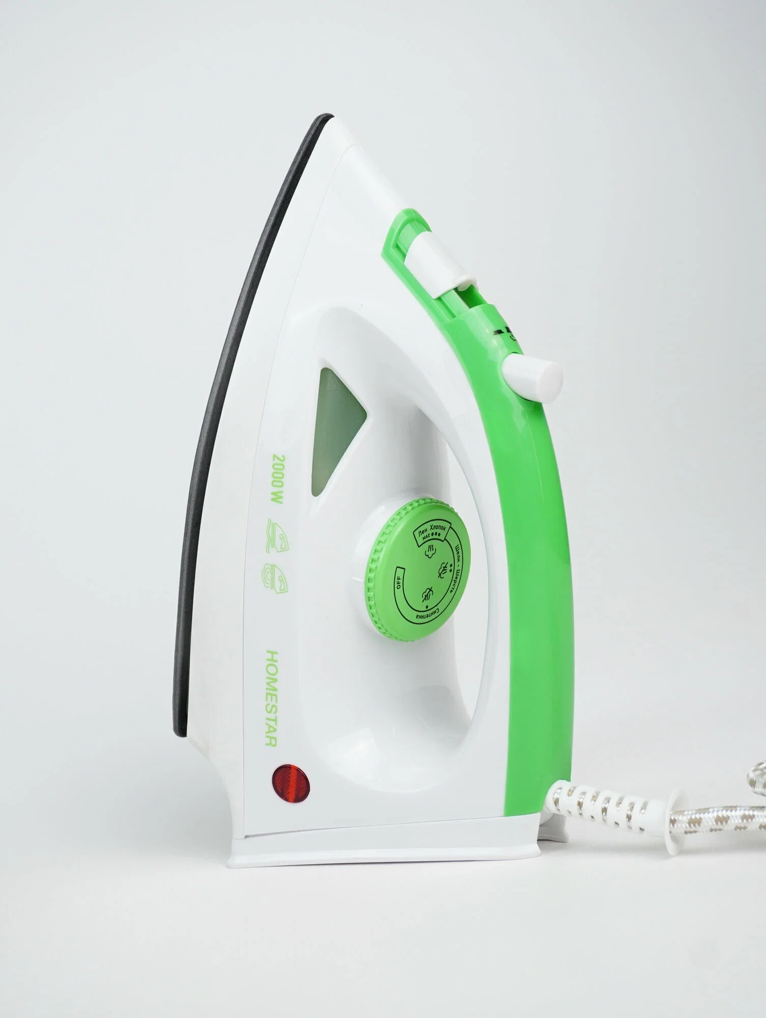 Утюг Homestar HS-4001 004837 бело-зеленый