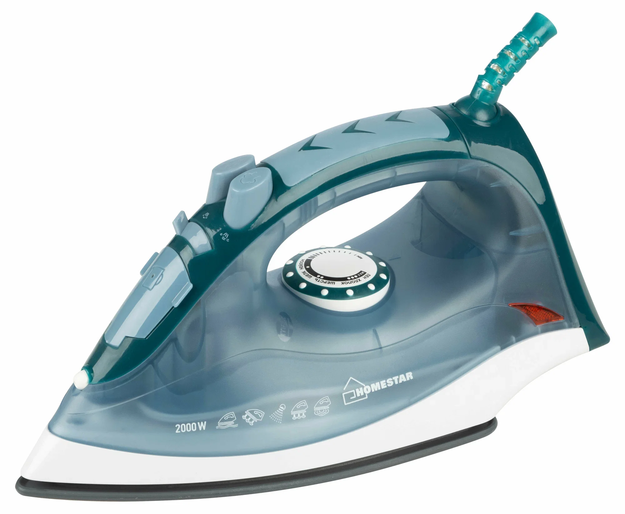 Утюг Homestar HS-4003 002671 серо-голубой