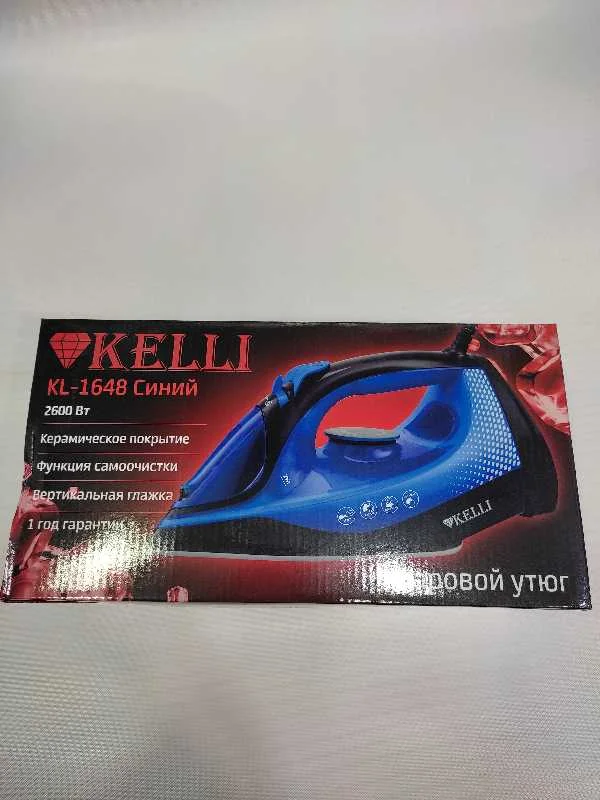 Утюг Kelli KL-1648 Керамика синий