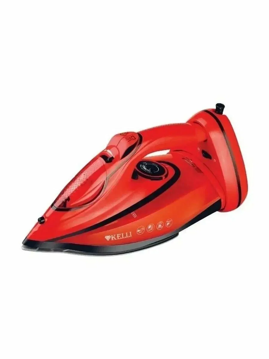 Утюг Kelli KL-1650 Керамика красный