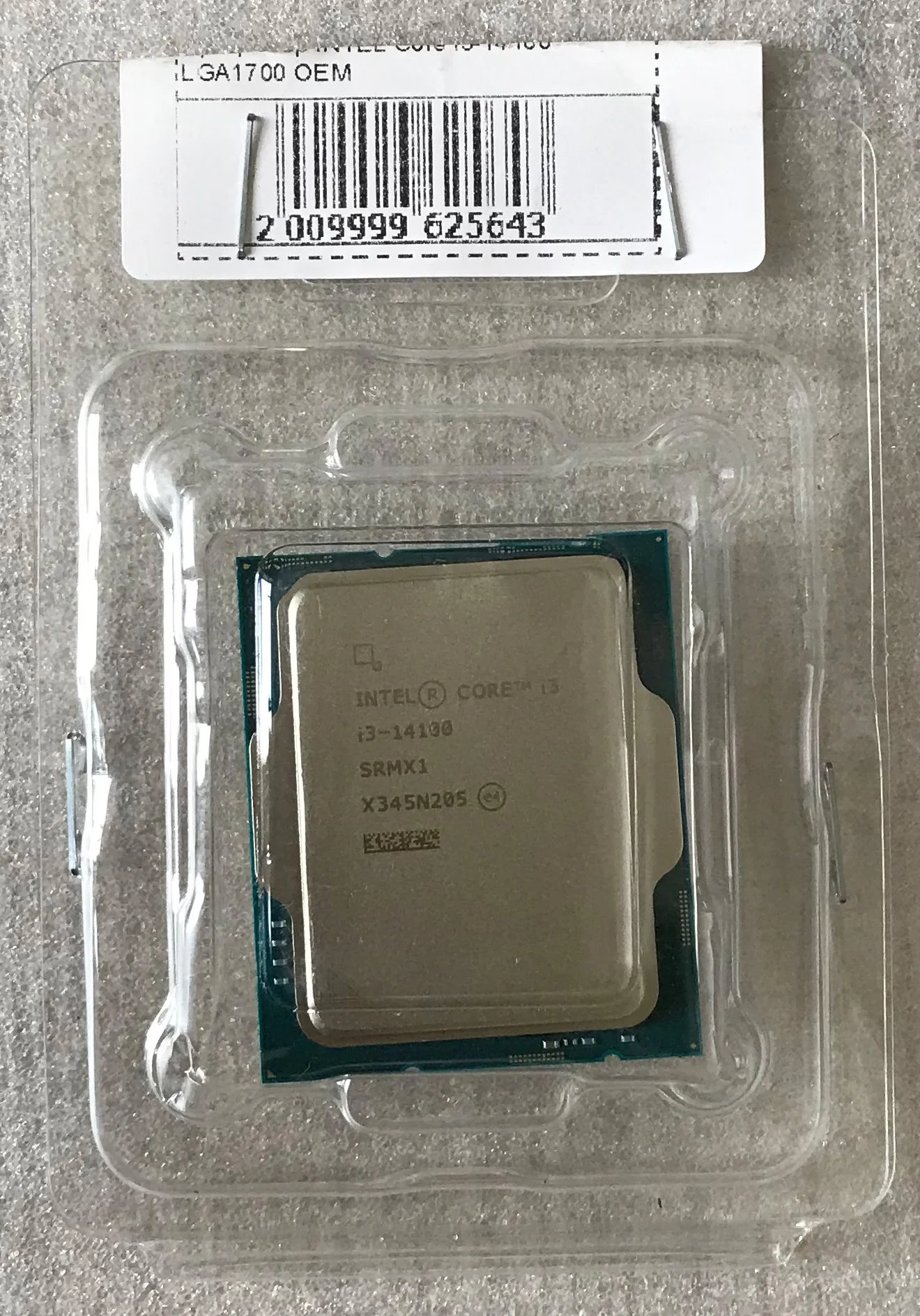 Процессор Intel CORE I3-14100 S1700 OEM 3.5G CM8071505092206 S RMX1 IN