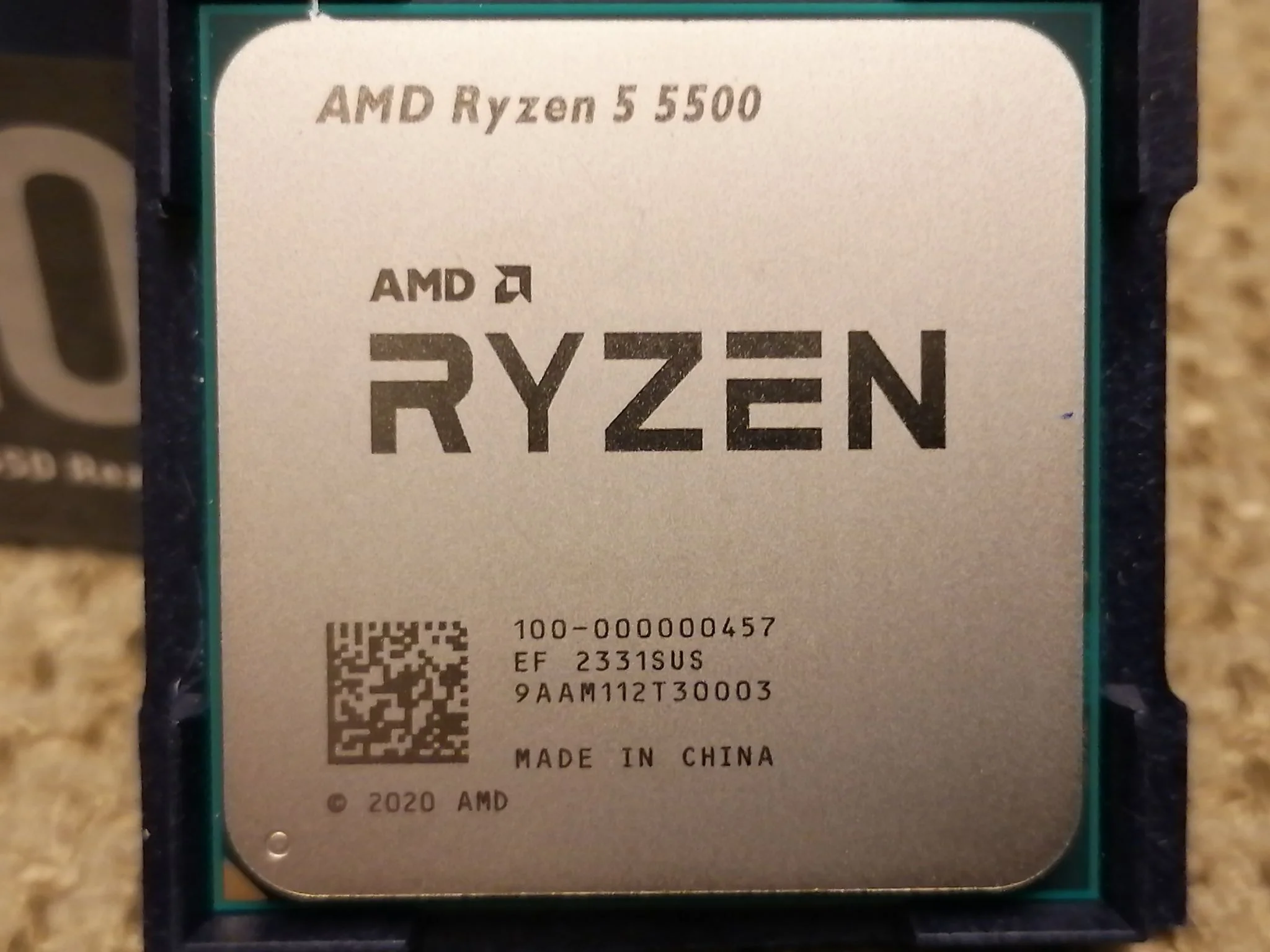 Процессор Ryzen X6 R5-5500 SAM4 65W 3600 100-000000457 AMD