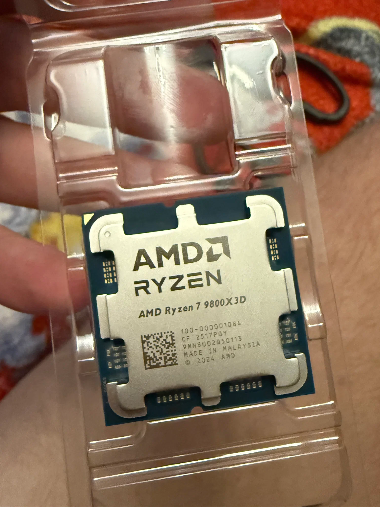 Процессор Ryzen X8 9800X3D SAM5 120W 4700 100-000001084 AMD