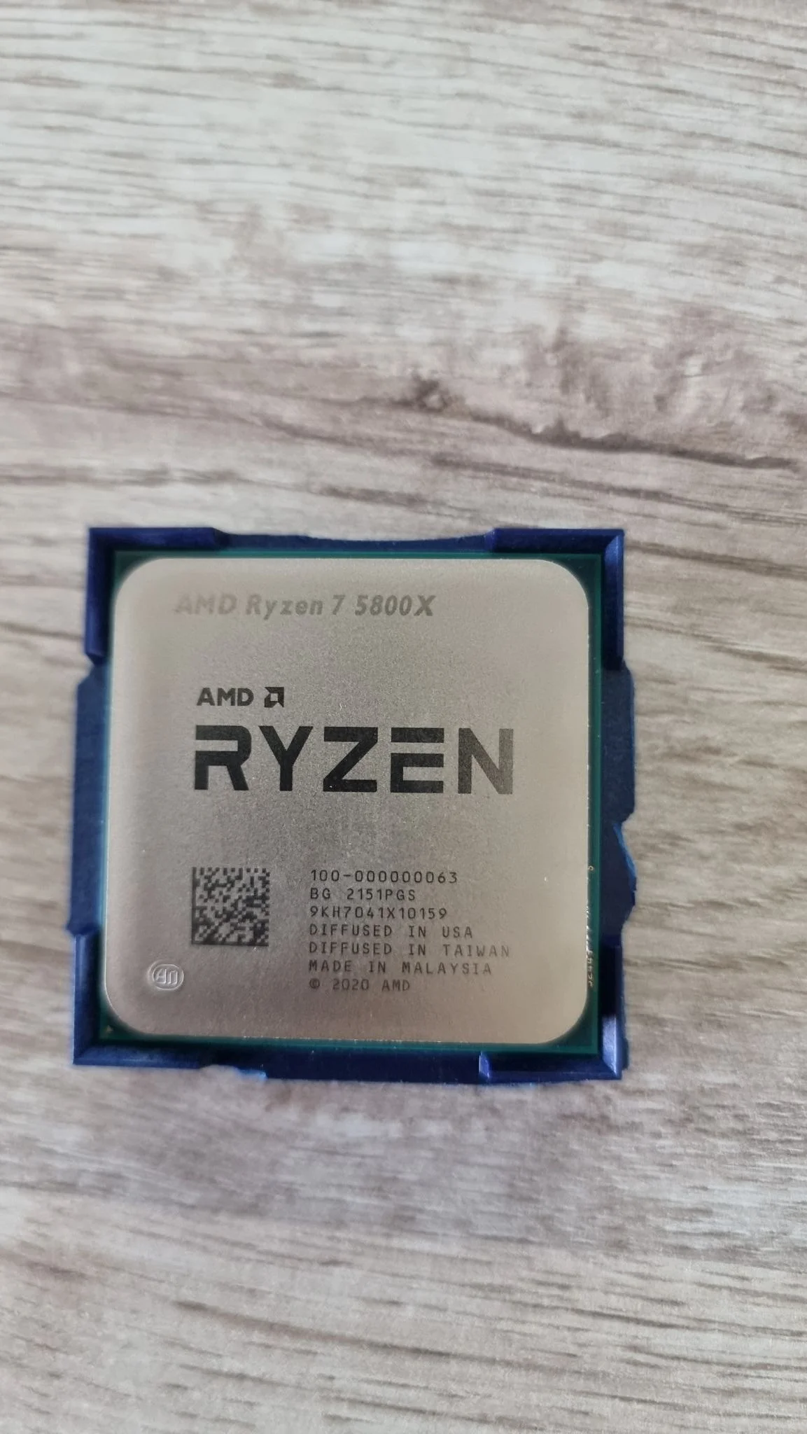 Процессор RYZEN X8 R7-5800X SAM4 OEM 105W 3800 100-000000063 AMD