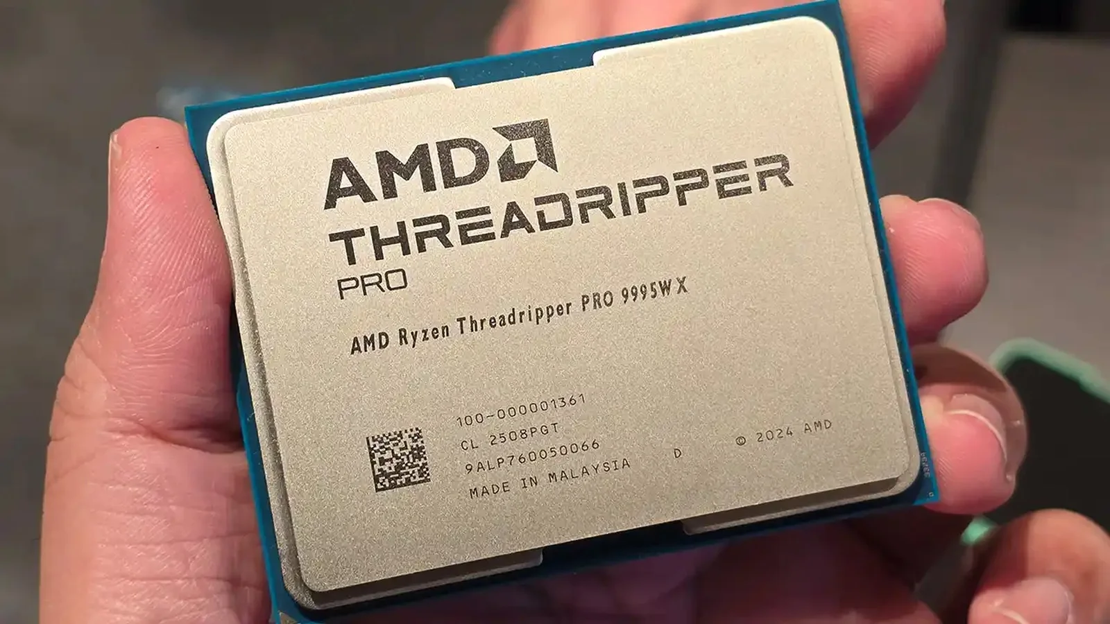 Процессор Ryzen X96 Threadripper PRO 9995WX sTR5 350W 2500 100-000001361 AMD