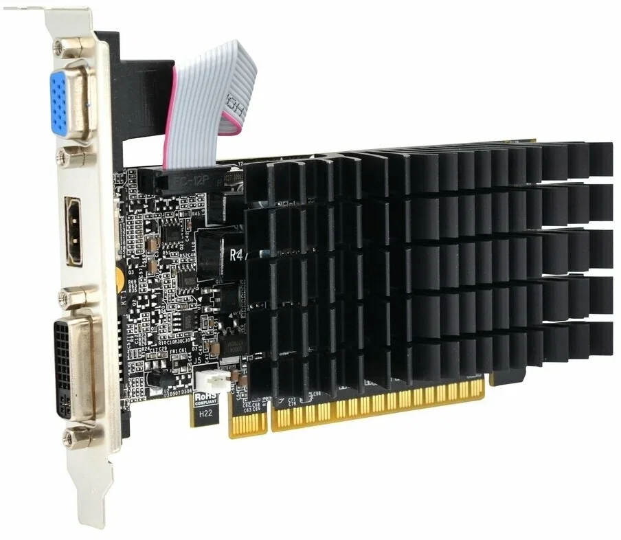 Видеокарта PCIE16 G210 1GB DDR2 AF210-1024D2LG2 AFOX