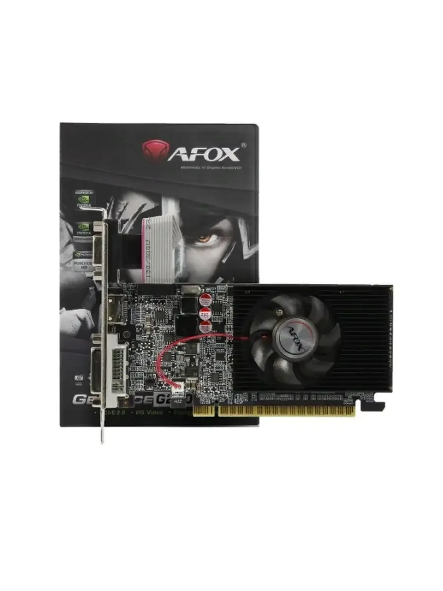 Видеокарта PCIE16 G210 512MB DDR3 AF210-512D3L3-V2 AFOX