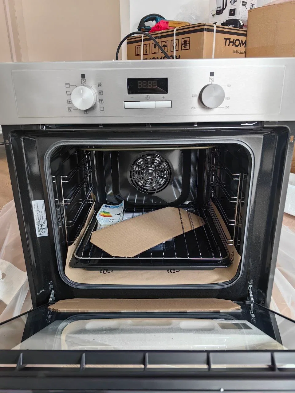Электрический духовой шкаф Electrolux EOF3H00BX нержавеющая сталь