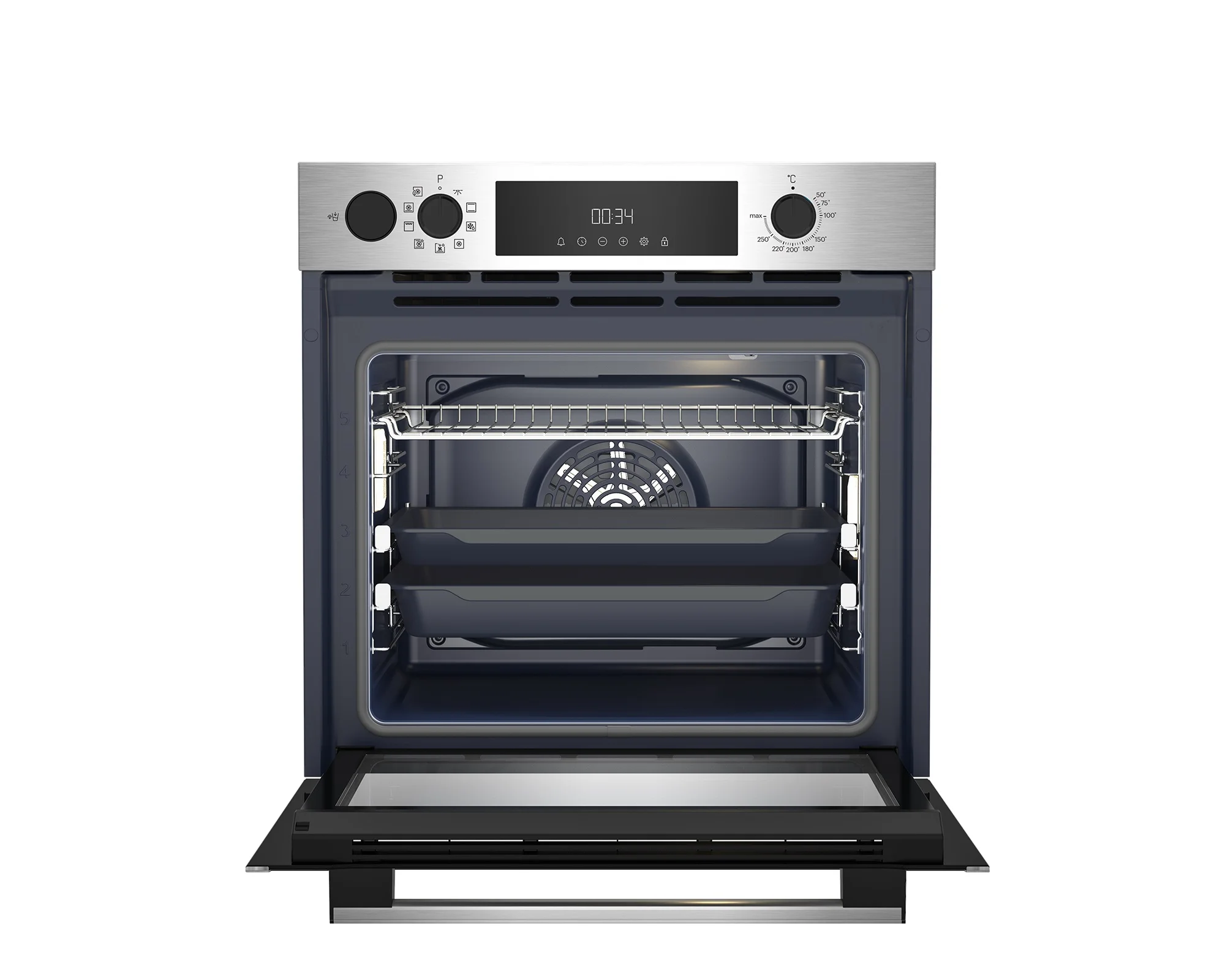 Электрический духовой шкаф Grundig GEBD11300X, нержавеющая сталь