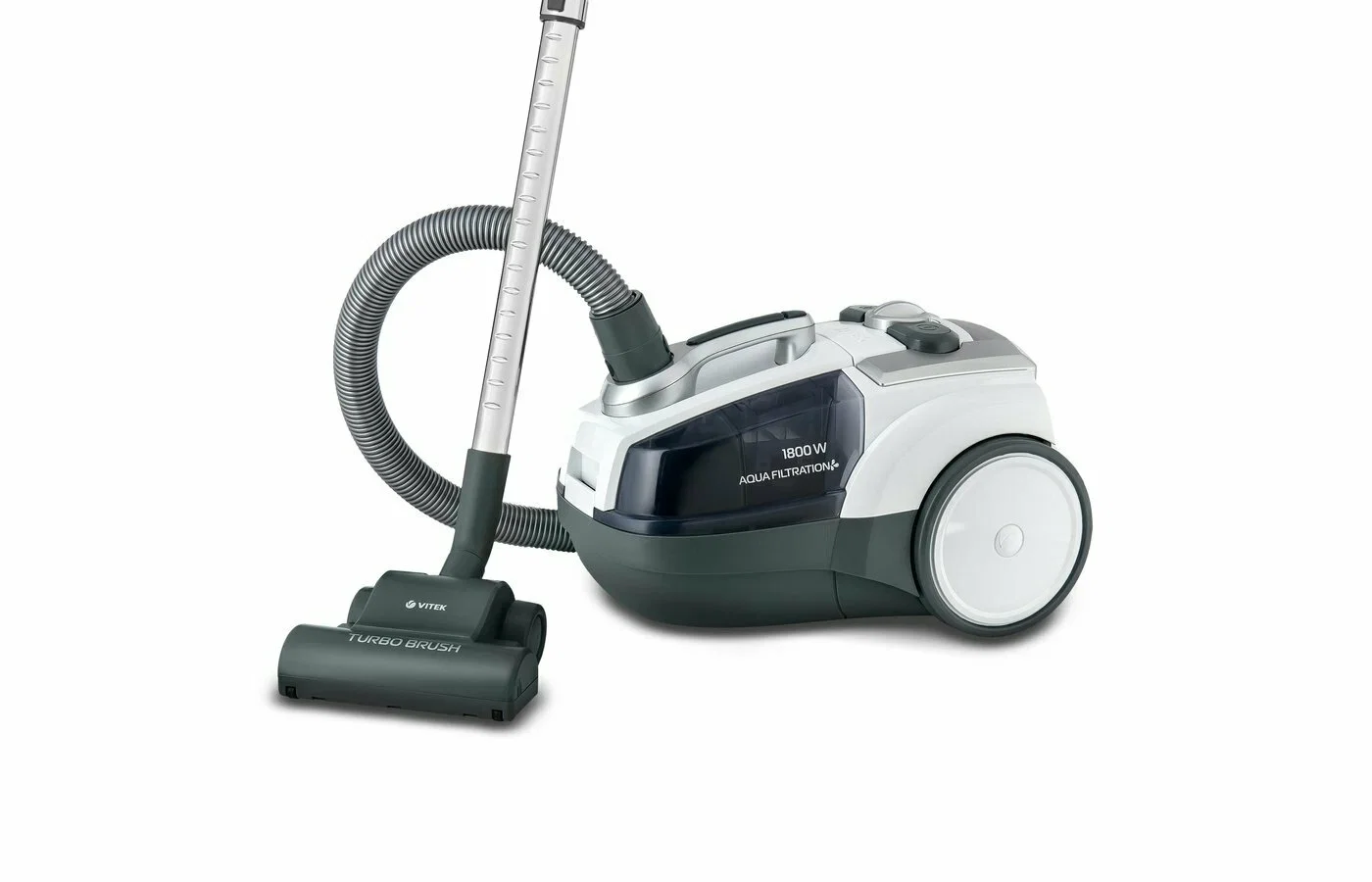 Пылесос с аквафильтром Vitek VT-1833 PR (1800Вт.,400аВт.,НЕРА-фильтр,Aqua,система охлаж.,кр.)