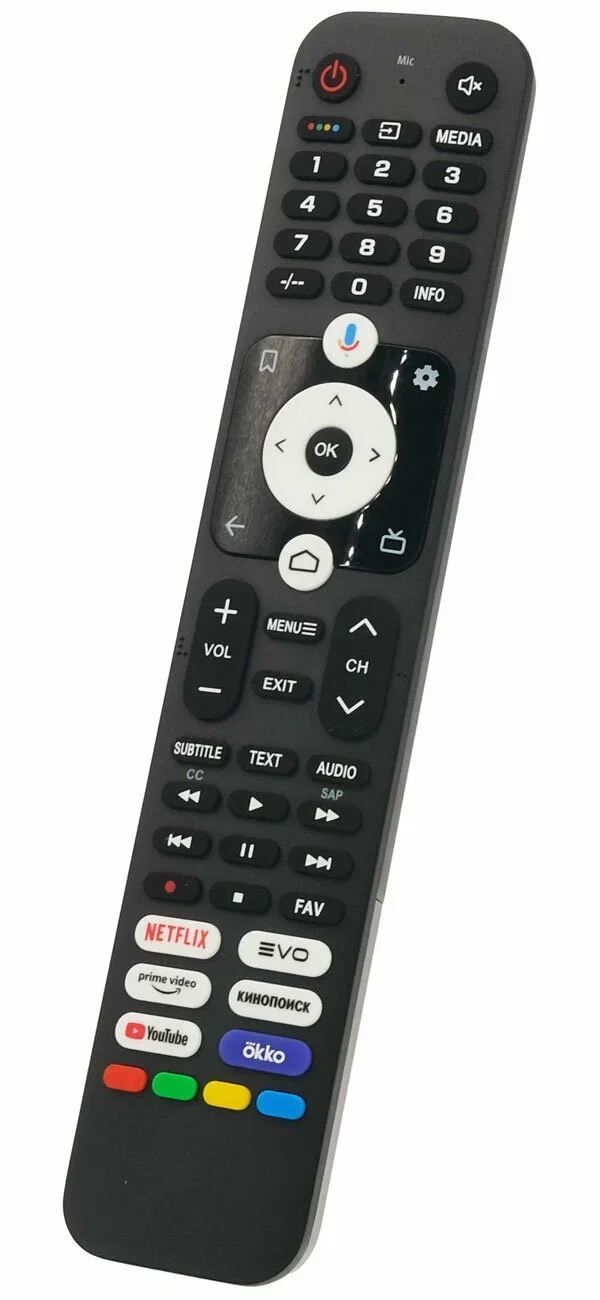 Универсальный пульт Huayu HTR-U32R, с голосовой функцией, для телевизора Haier, Candy