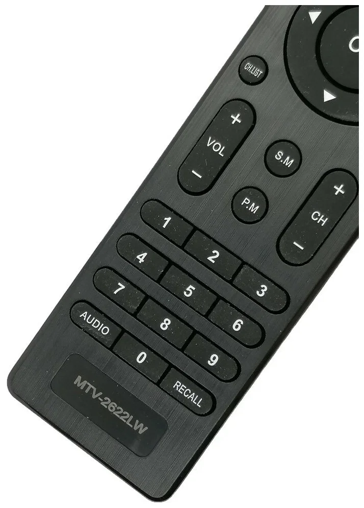Универсальный пульт Huayu KT1045 (MTV-2622LW) ic, черный, для телевизора Mystery, Helix