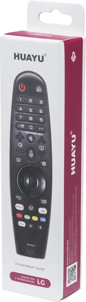 Универсальный пульт Huayu MR20GA (AKB75855502) голосовой пульт для LG SMART TV, для телевизора LG
