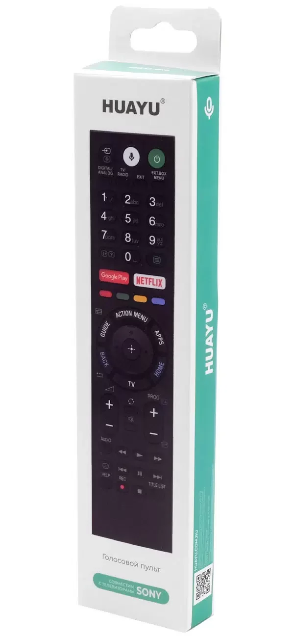 Универсальный пульт Huayu RMF-TX310E, c голосовой функцией, для телевизора Sony