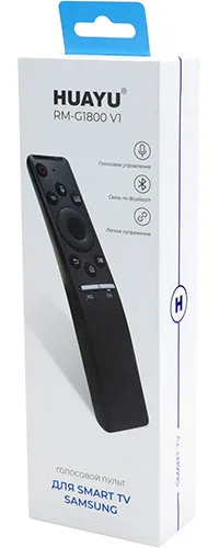 Универсальный пульт Huayu RM-G1800 V1 (PBOX) с голосовой функцией, для телевизора Samsung