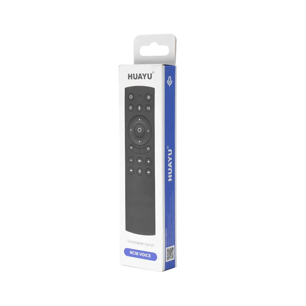 Универсальный пульт Huayu VOICE RC18 для DEXP U50E9100Q для телевизора DEXP, Hyundai, Hartens, Novex, HI, Telefunken, Leff, AMCV, ECON, YUNO, Vekta, B