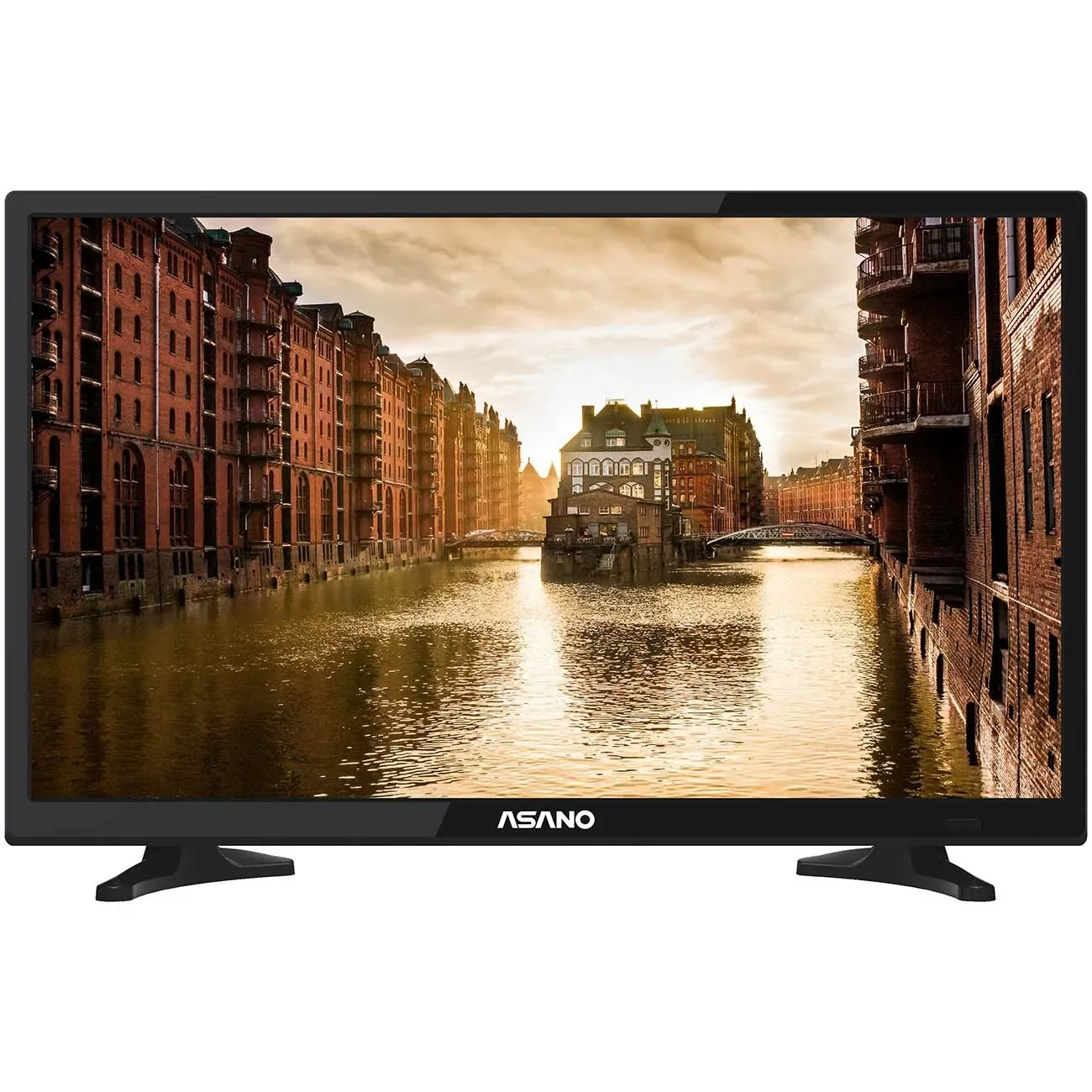 Телевизор LED 24" ASANO 24LH1010T черный 1366x768, HD READY, 60 Гц, TFT, DVB-T2, DVB-C, USB, HDMI