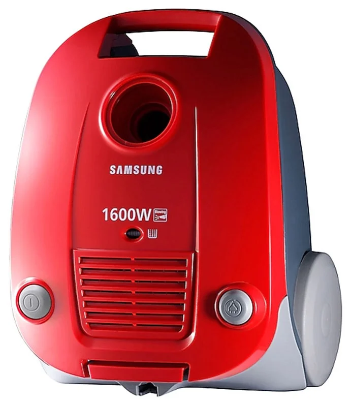 Пылесос Samsung SC4131 красный, 320/1600 Вт, уборка сухая, пылесборник мешок 3 л