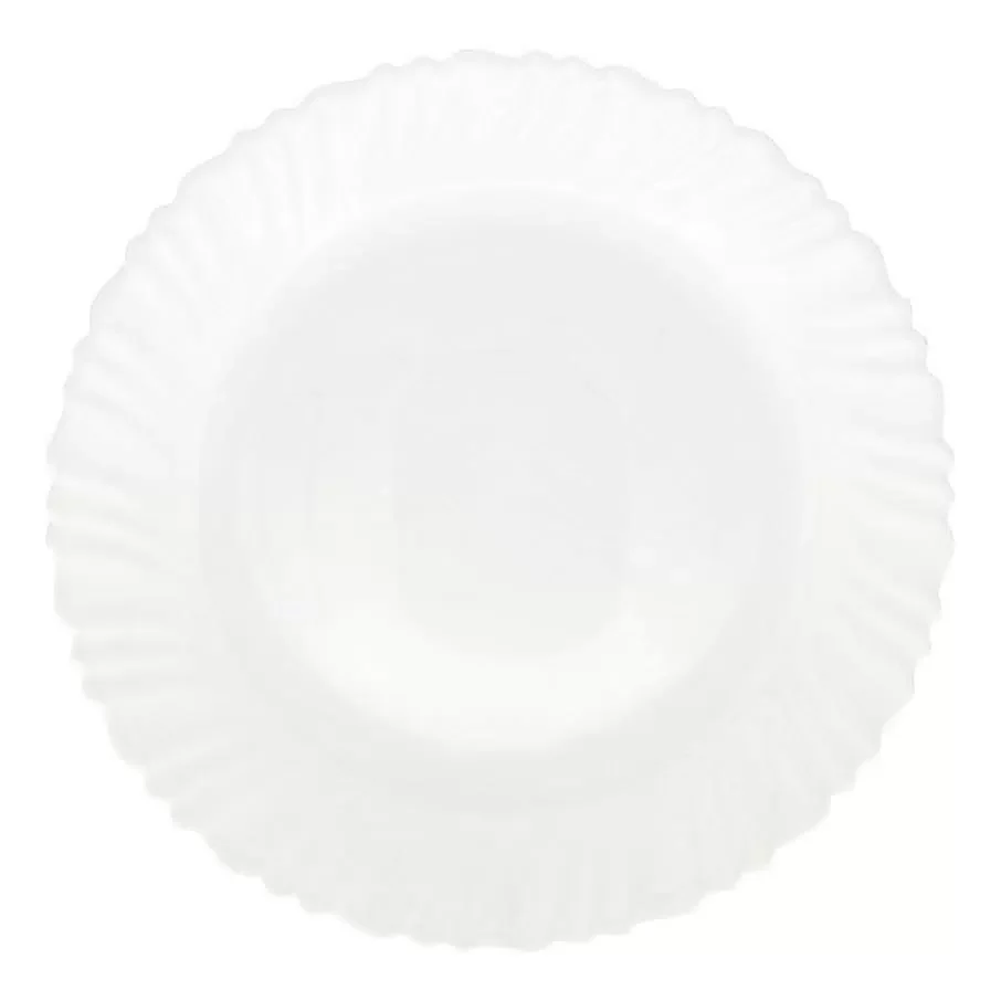 Lavenir Блюдо HoReCa "Smooth" 29,5 см, 12" LSPF-120 WHITE стеклокерамика