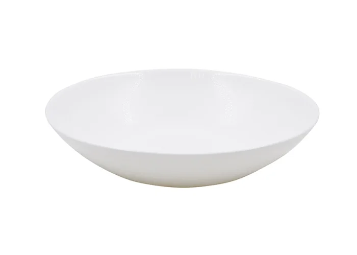 Lavenir Блюдо HoReCa "Smooth" 29,5 см, 12" LSPF-120 WHITE стеклокерамика