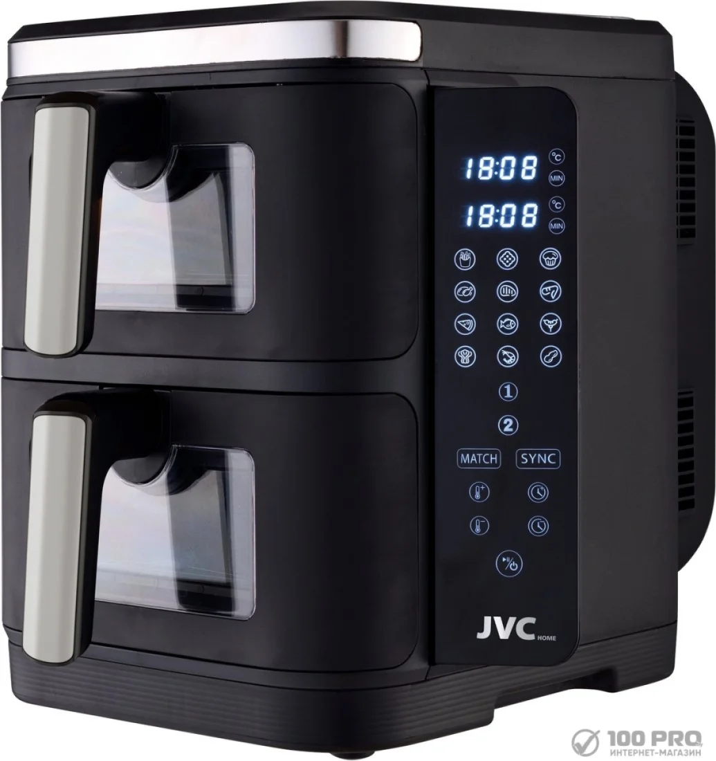 Аэрогриль jvc JK-MB110 3200Вт, 12 прог., 11л, 220°С